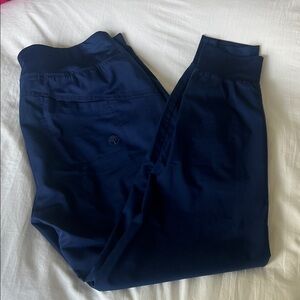 Navy Blue Scrub Joggers Healing Hands